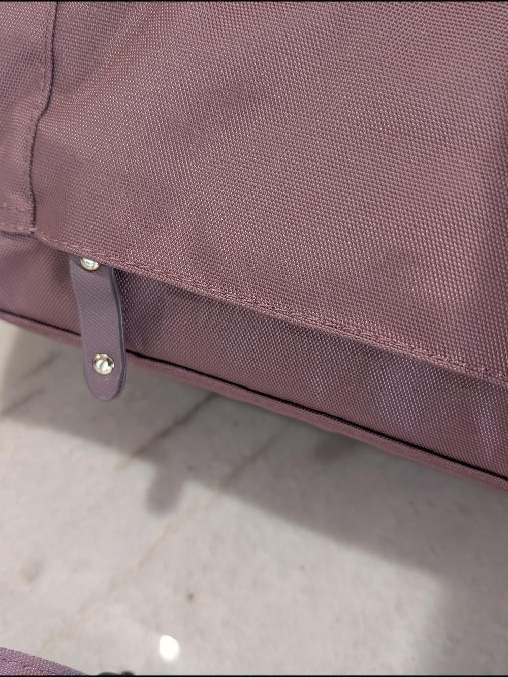 Travelpro Mauve Carry-on Nylon Medium Size Tote Travel Bag - Picture 5 of 16